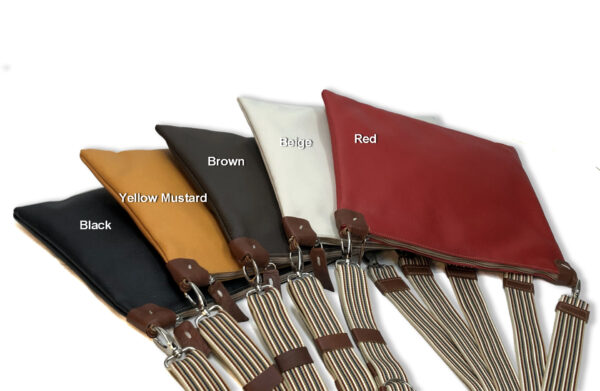 Bolso unisex - en 5 colores de algodón resinado - Imagen 3